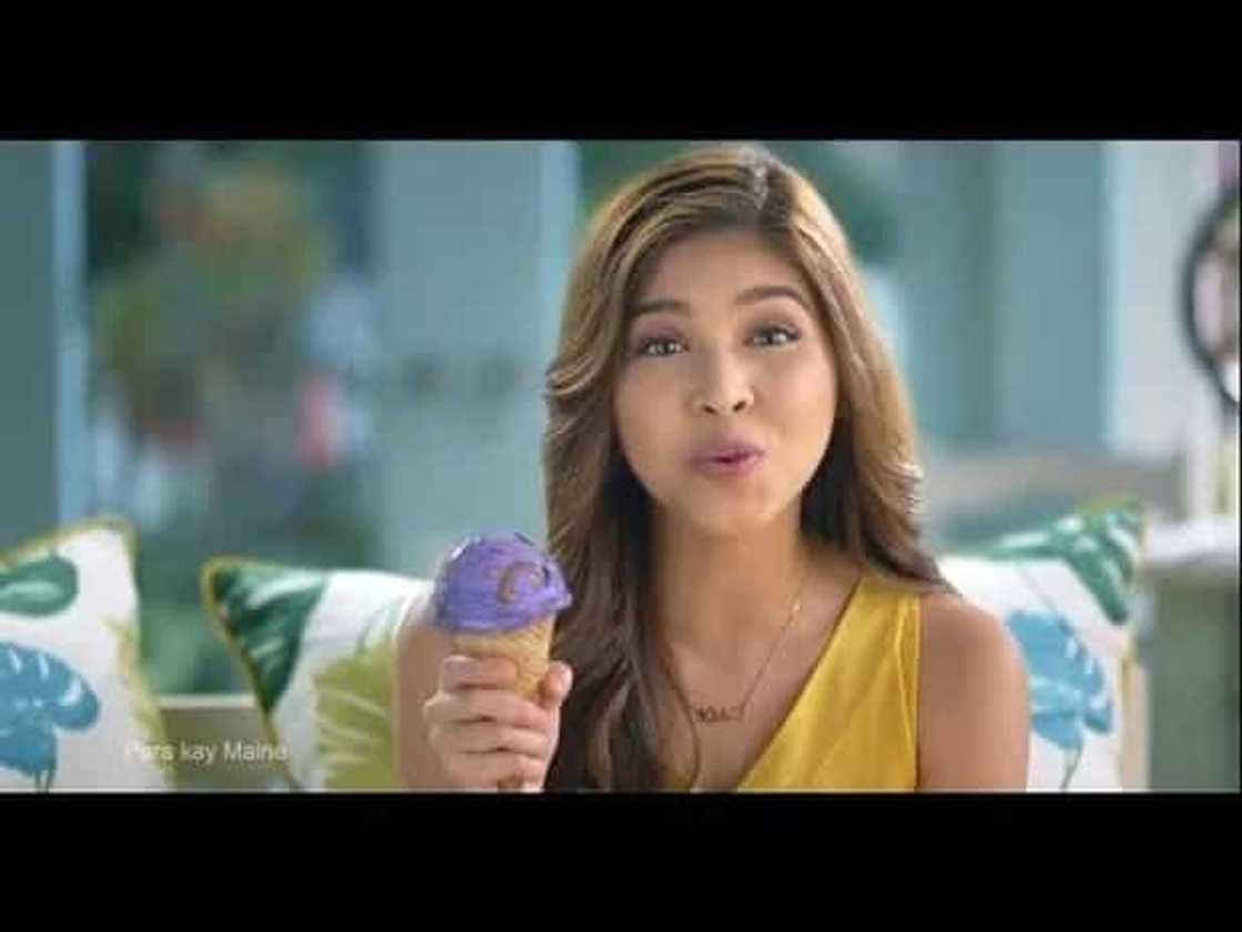 Magnolia Ice Cream rep confirms Maine Mendoza is still its endorser Magnolia Ice Cream rep confirms Maine Mendoza is still its endorser
