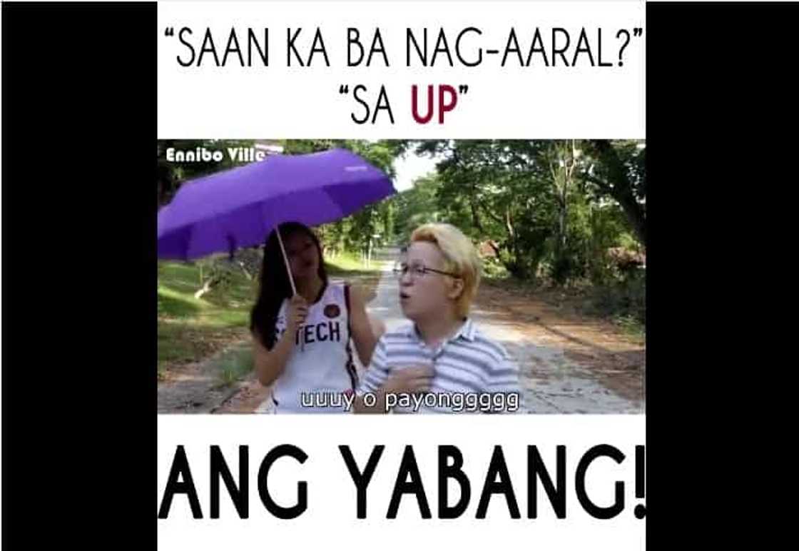 UP (University of the Philippines)?.. Cocky! Video went viral!