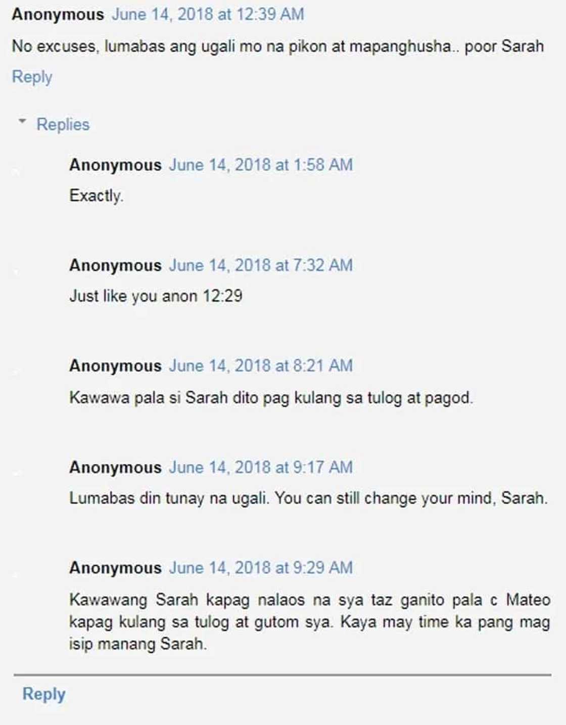 Netizens naaawa kay Sarah Geronimo pagkatapos diumano pinakita ni Matteo Guidicelli ang 'pikon' at 'mapanghusga' ugali Netizens naaawa kay Sarah Geronimo pagkatapos diumano pinakita ni Matteo Guidicelli ang 'pikon' at 'mapanghusga' ugali
