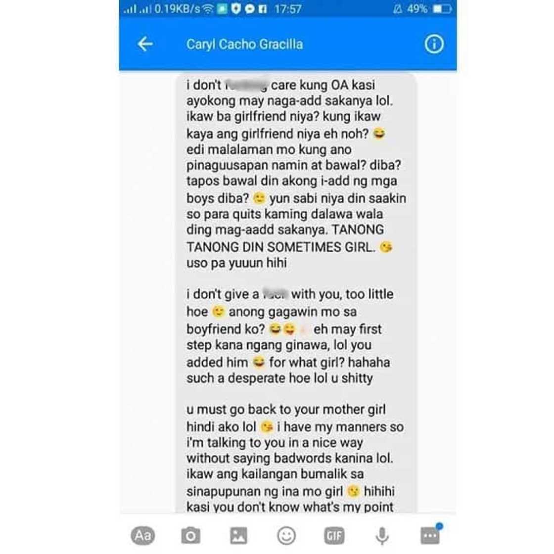Just because of simple "friend request", this thing happened! Mga babae nga naman Just because of simple "friend request", this thing happened! Mga babae nga naman