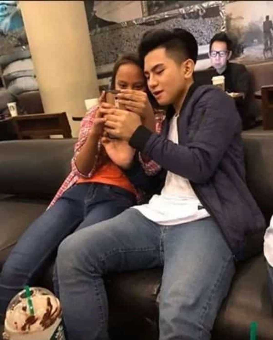 Rita Gaviola a.k.a. Badjao girl, spotted with her rumored boyfriend Rita Gaviola a.k.a. Badjao girl, spotted with her rumored boyfriend