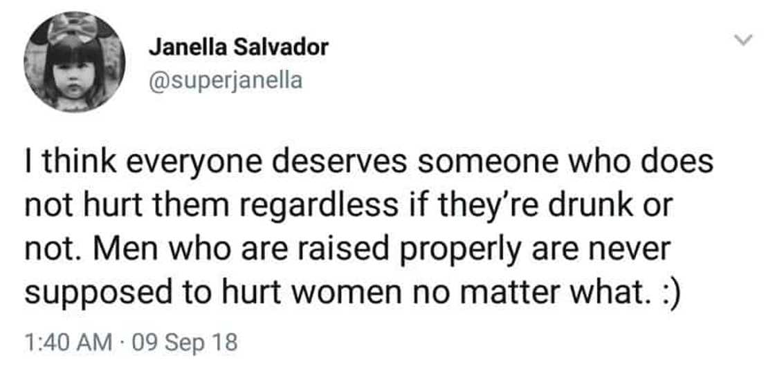 Anyare sa kanya? Janella Salvador seen with bad bruise on right arm after tweet about men who hurt women Anyare sa kanya? Janella Salvador seen with bad bruise on right arm after tweet about men who hurt women