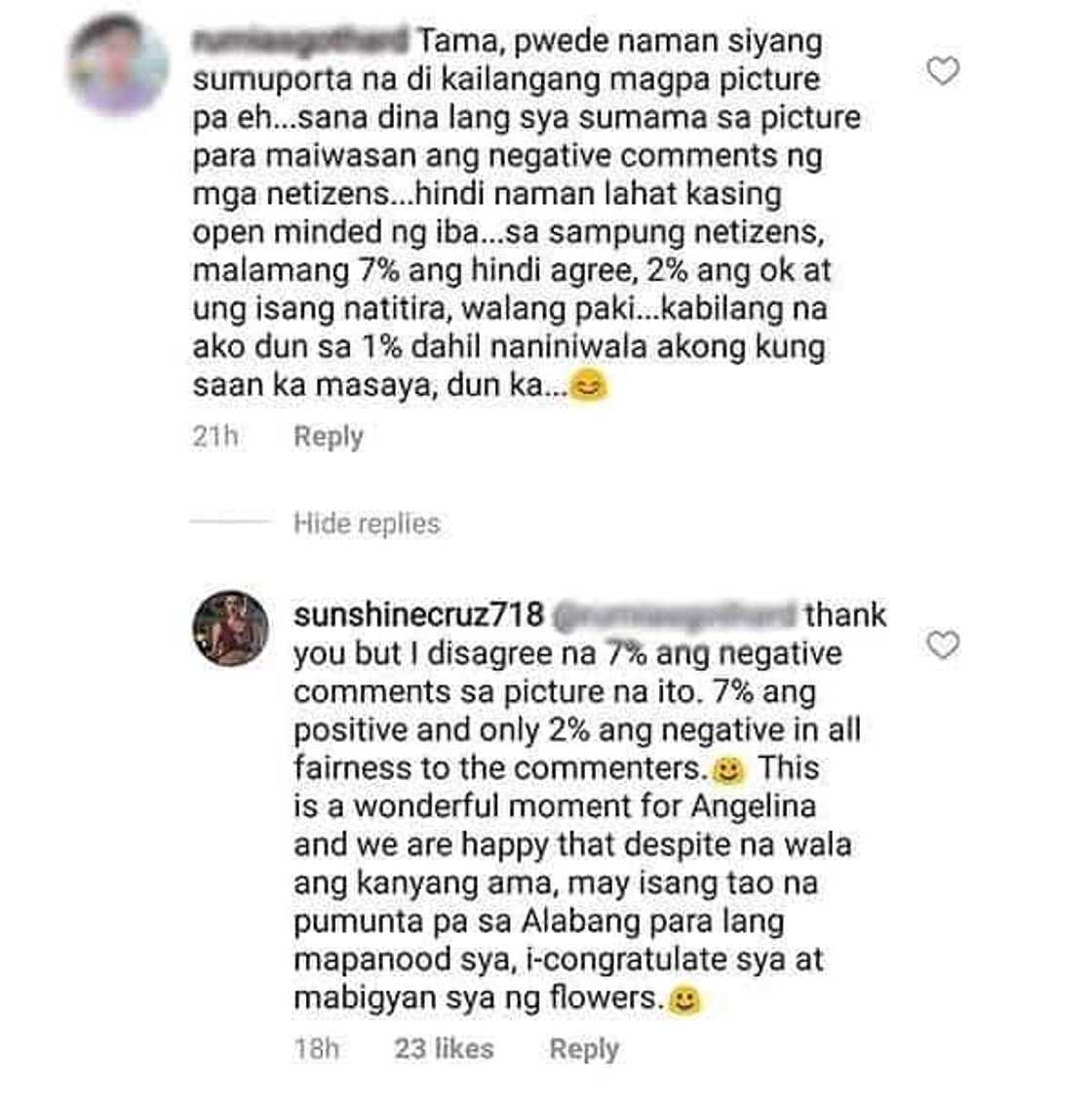 Sunshine Cruz responds to netizens who criticized Macky Mathay’s appearance at her daughters’ school ceremonies Sunshine Cruz responds to netizens who criticized Macky Mathay’s appearance at her daughters’ school ceremonies