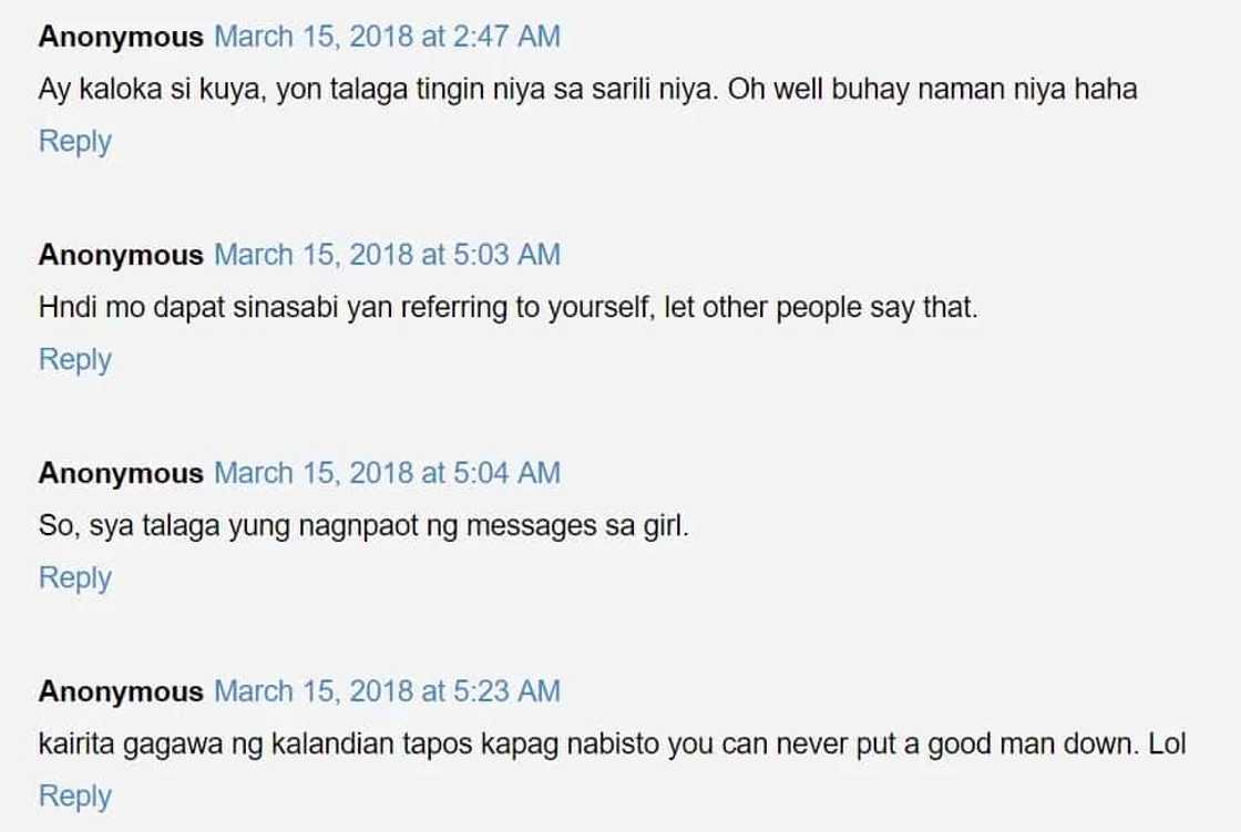 Ang daming nainis! Joshua Garcia gets flak from netizens after posting cryptic tweet amid his alleged "chat" with a female netizen Ang daming nainis! Joshua Garcia gets flak from netizens after posting cryptic tweet amid his alleged "chat" with a female netizen