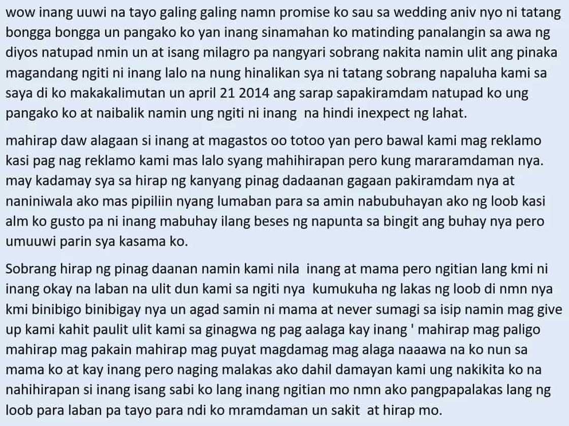 Sana lahat ng apo kagaya mo! A touching story of a granddaughter who quit her job to be able to look after her beloved Lola Sana lahat ng apo kagaya mo! A touching story of a granddaughter who quit her job to be able to look after her beloved Lola