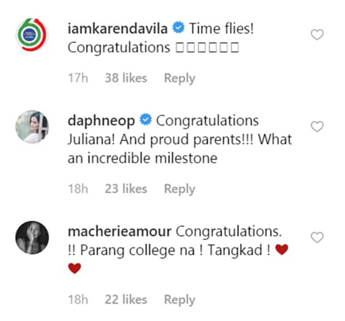 Juliana Gomez makes Richard Gomez and Lucy Torres proud as she graduates from high school Juliana Gomez makes Richard Gomez and Lucy Torres proud as she graduates from high school