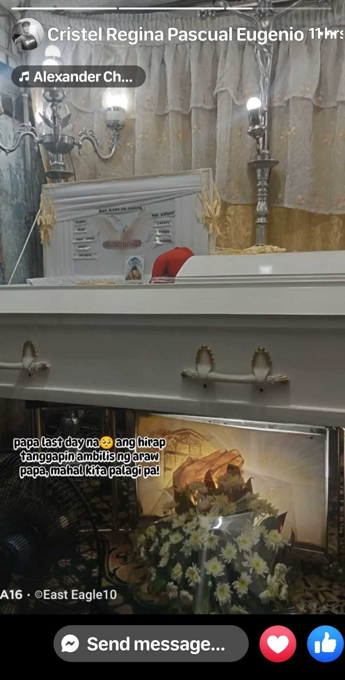 Anak ng biktima umano ni John Wayne Sace, may nakakaiyak na post sa huling araw ng lamay ng ama Anak ng biktima umano ni John Wayne Sace, may nakakaiyak na post sa huling araw ng lamay ng ama