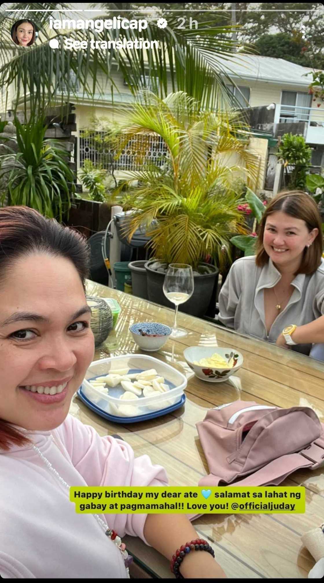 Angelica Panganiban pens heartfelt birthday message for Judy Ann Santos Angelica Panganiban pens heartfelt birthday message for Judy Ann Santos