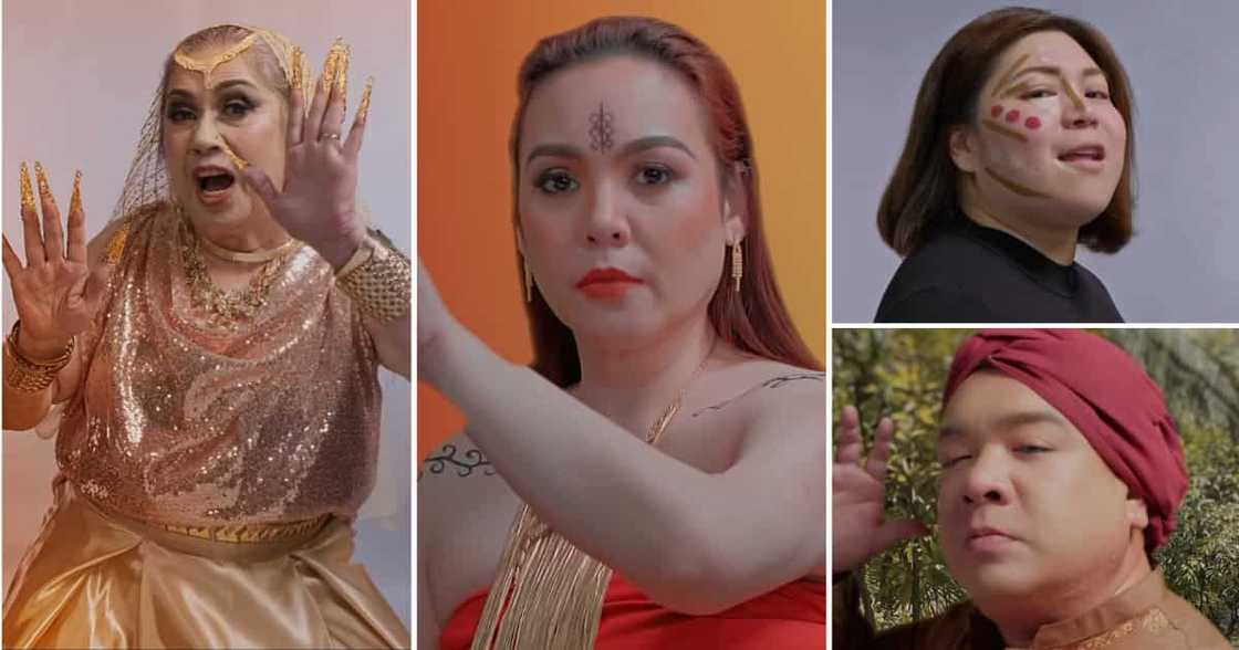 'Home Along Da Riles' stars, kumasa sa Asoka makeup challenge 'Home Along Da Riles' stars, kumasa sa Asoka makeup challenge
