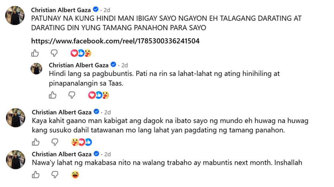 Xian Gaza, may emosyonal na post tungkol sa pagbubuntis ni Alex Gonzaga