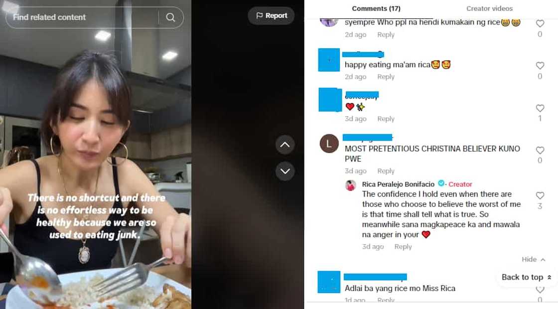 Rica Peralejo sa nagsabing mapagpanggap siya: "Sana magka-peace ka" Rica Peralejo sa nagsabing mapagpanggap siya: "Sana magka-peace ka"