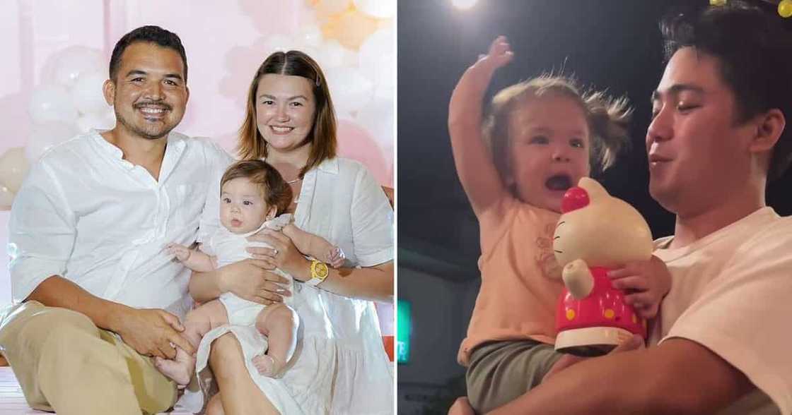 Angelica Panganiban, shinare cute na video ni Baby Bean na nag-ala superhero Angelica Panganiban, shinare cute na video ni Baby Bean na nag-ala superhero