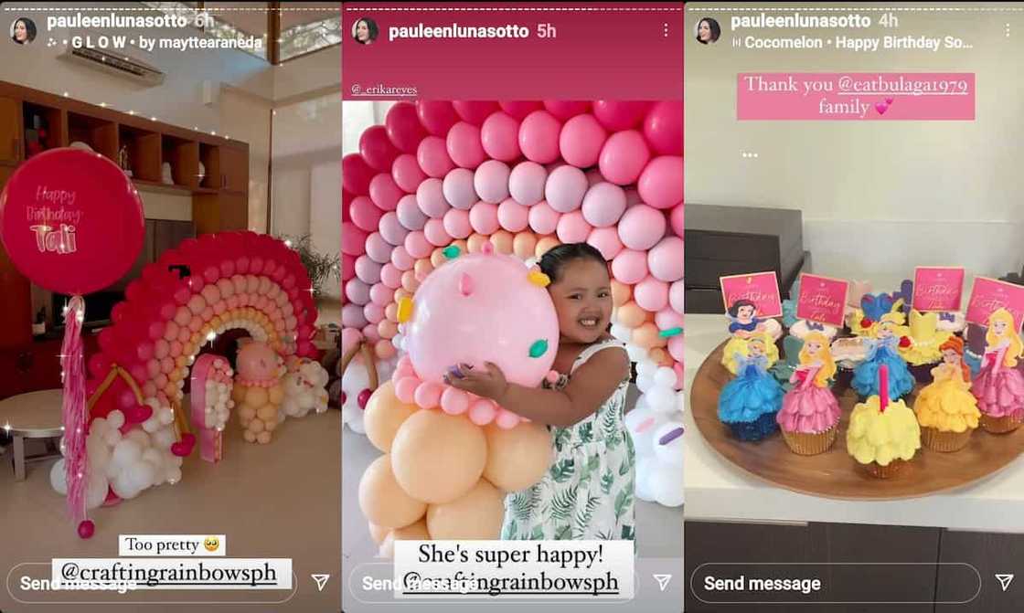 Pauleen Luna gives glimpses of Tali Sotto’s intimate 4th birthday celebration Pauleen Luna gives glimpses of Tali Sotto’s intimate 4th birthday celebration