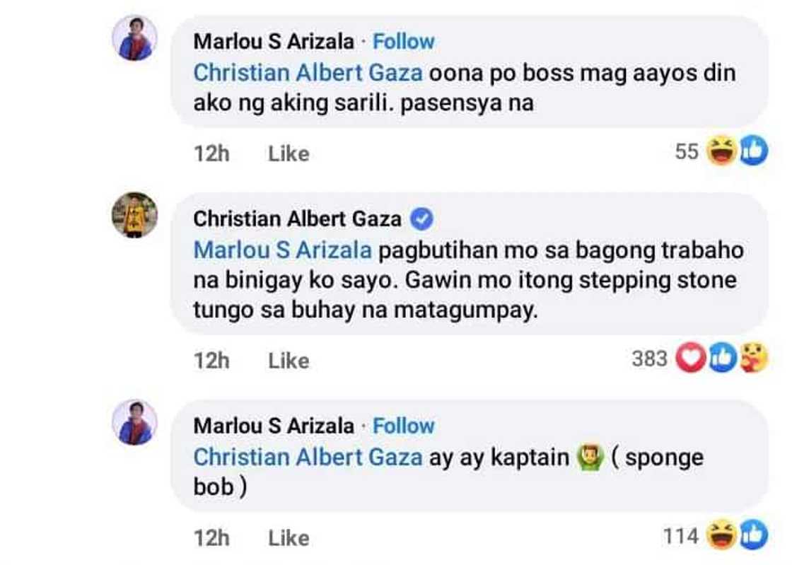 Xian Gaza, napuna ang kuko ni Xander Ford; convo nilang dalawa, viral