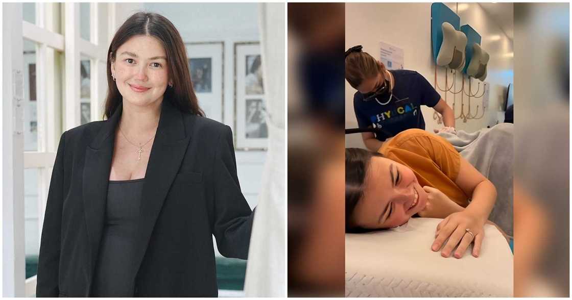 Angelica Panganiban, masaya sa progress niya: "Nakakalakad na ko without walker" Angelica Panganiban, masaya sa progress niya: "Nakakalakad na ko without walker"