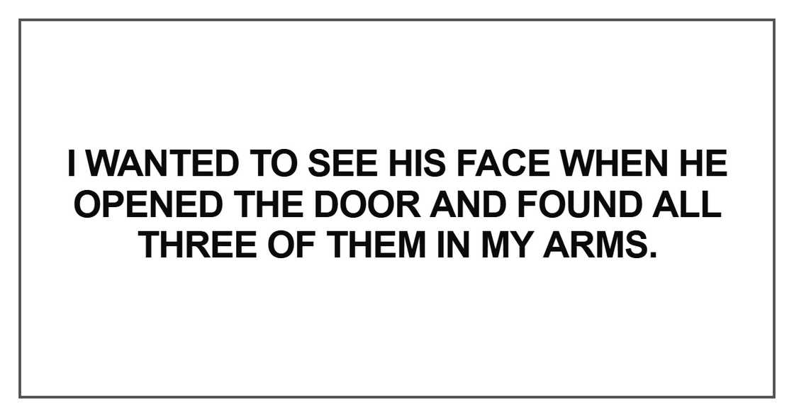 I wanted to see his face I wanted to see his face