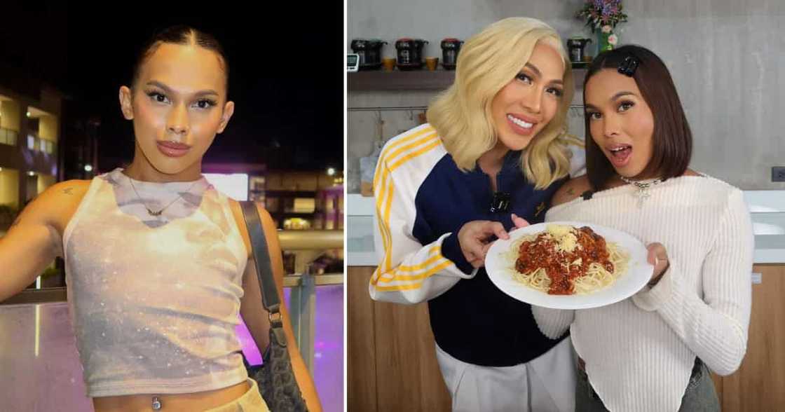 Post ni Awra Briguela kasama si Vice Ganda tungkol sa "iconic" spaghetti, kinagiliwan