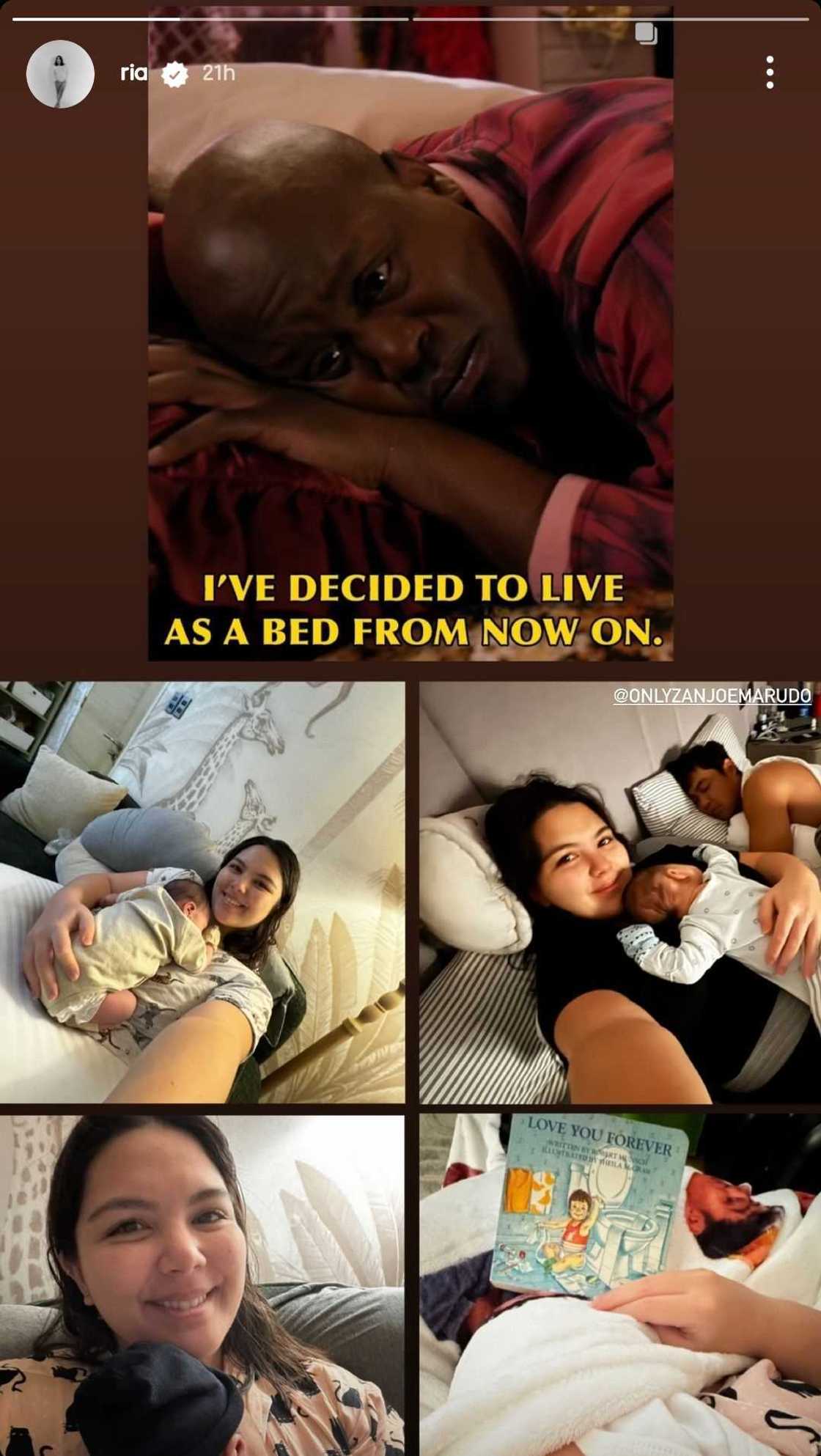 Ria Atayde gives a glimpse into her new role as a mother to Baby Marudo Ria Atayde gives a glimpse into her new role as a mother to Baby Marudo