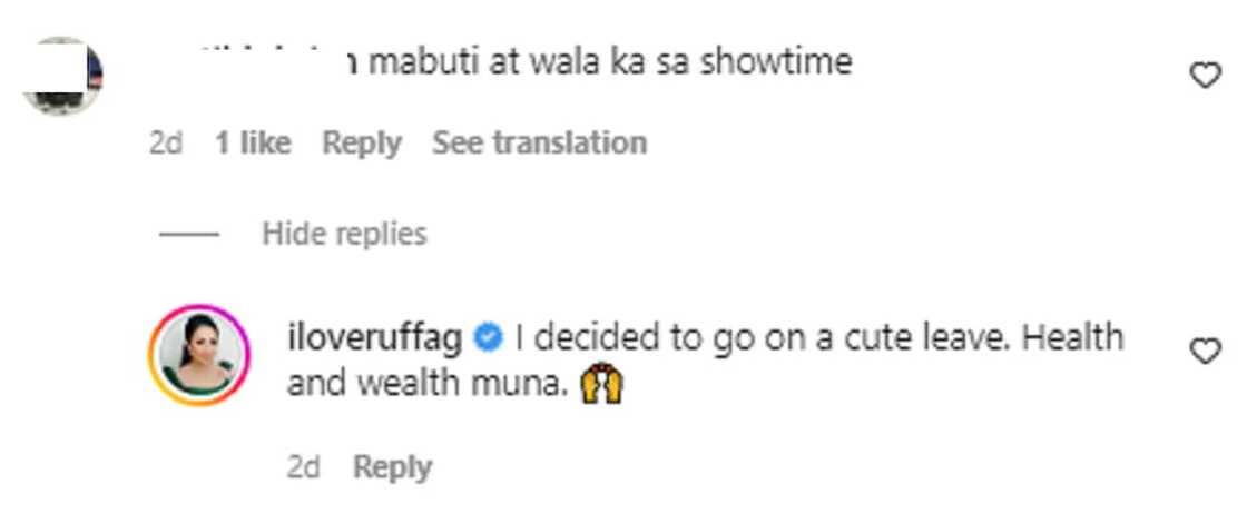 Ruffa Gutierrez/@iloveruffag Ruffa Gutierrez/@iloveruffag