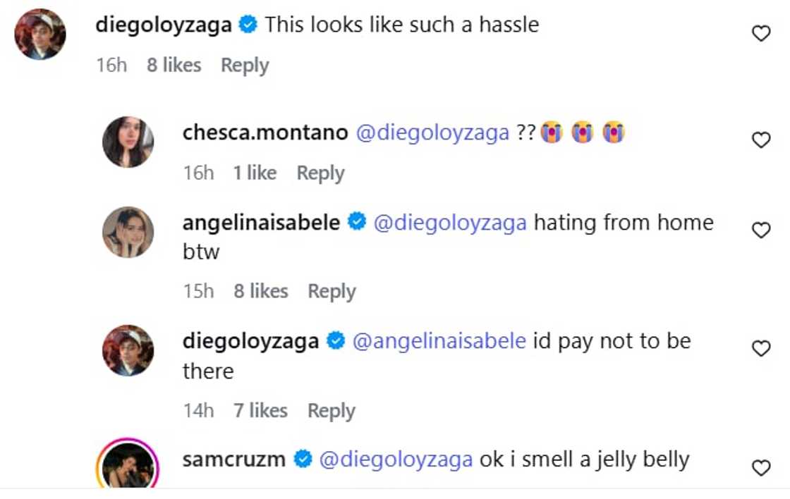 Diego Loyzaga/@diegoloyzaga @venicebektas Diego Loyzaga/@diegoloyzaga @venicebektas