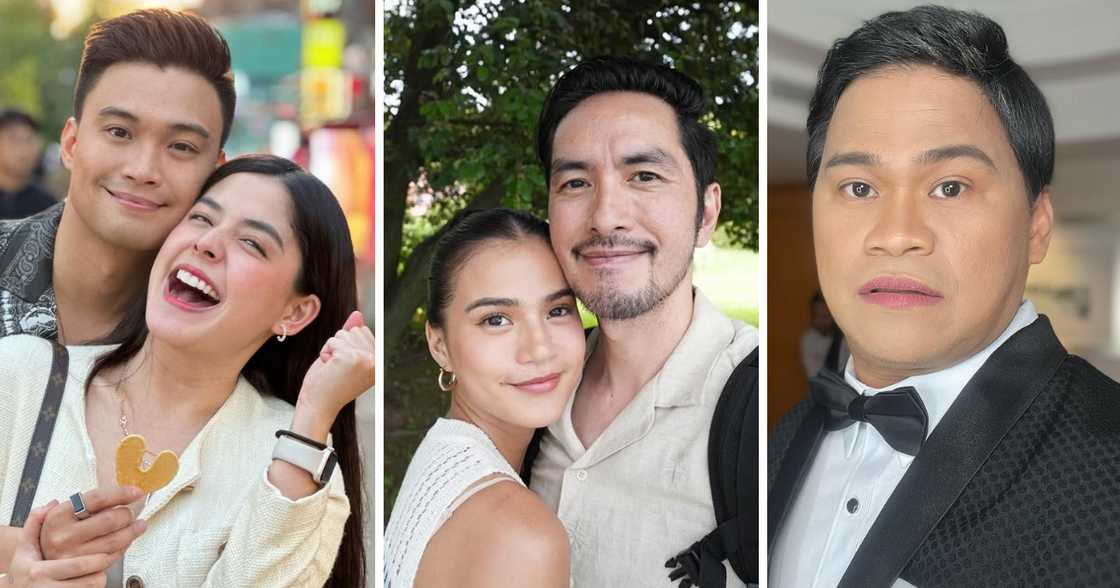 Ogie Diaz debunks fabricated convo between Shaira Diaz, Maris Racal dragging EA Guzman, Rico Blanco (Photos: @ricoblanco100, @shairadiaz_, @ogie_diaz)