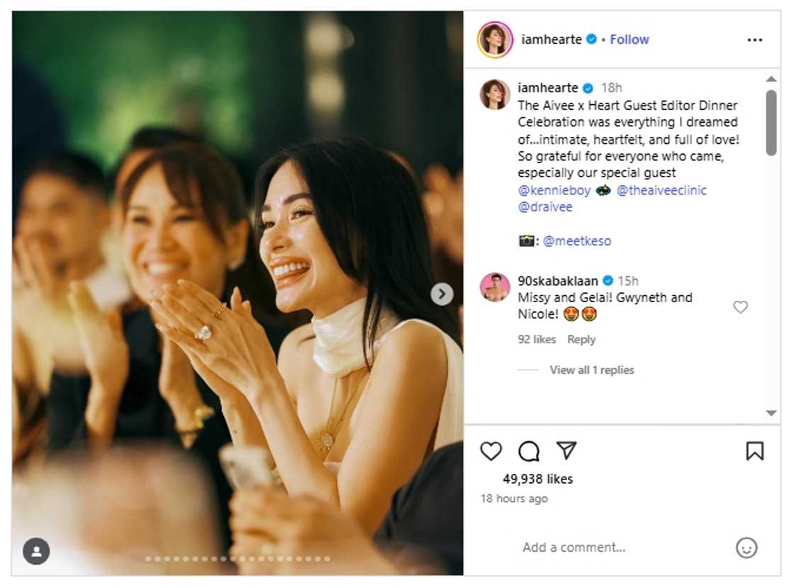Angelica Panganiban, spotted sa dinner celebration para kay Heart Evangelista Angelica Panganiban, spotted sa dinner celebration para kay Heart Evangelista