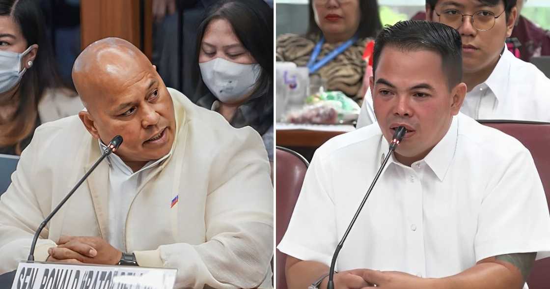 Sen. Bato dela Rosa, susuntukin umano si Kerwin Espinosa dahil sa pagsisinungaling ukol sa kanya Sen. Bato dela Rosa, susuntukin umano si Kerwin Espinosa dahil sa pagsisinungaling ukol sa kanya