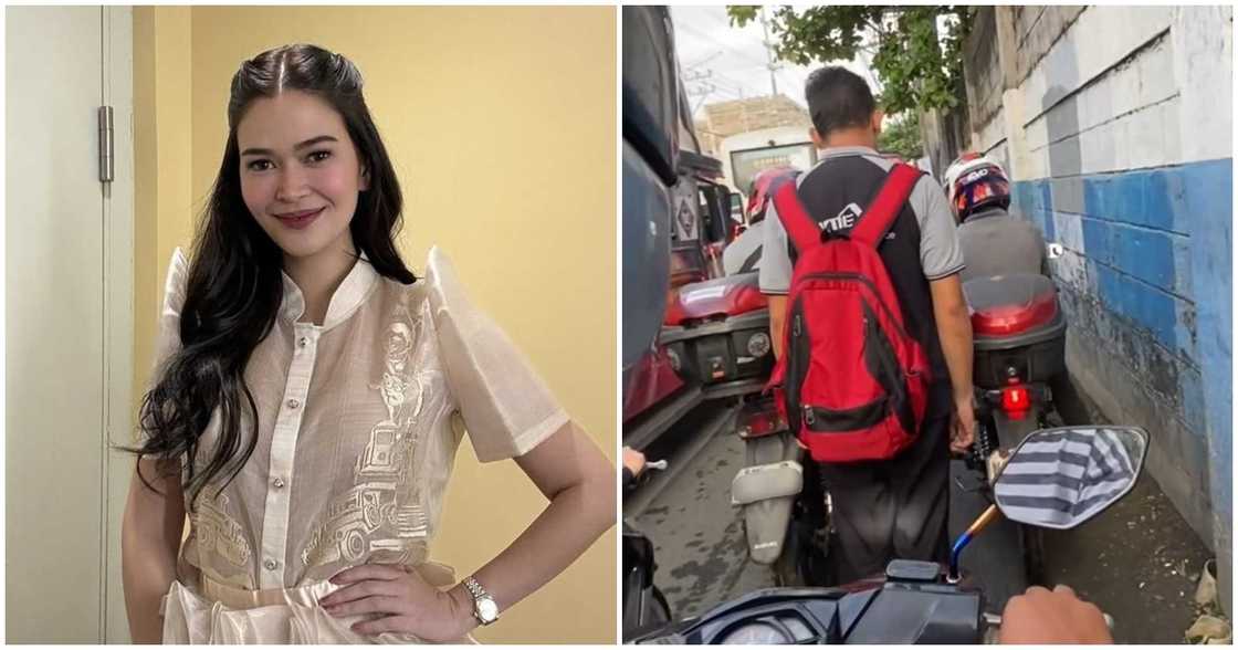 Bela Padilla, nalungkot sa viral video ng lalaking di makalakad sa sidewalk Bela Padilla, nalungkot sa viral video ng lalaking di makalakad sa sidewalk