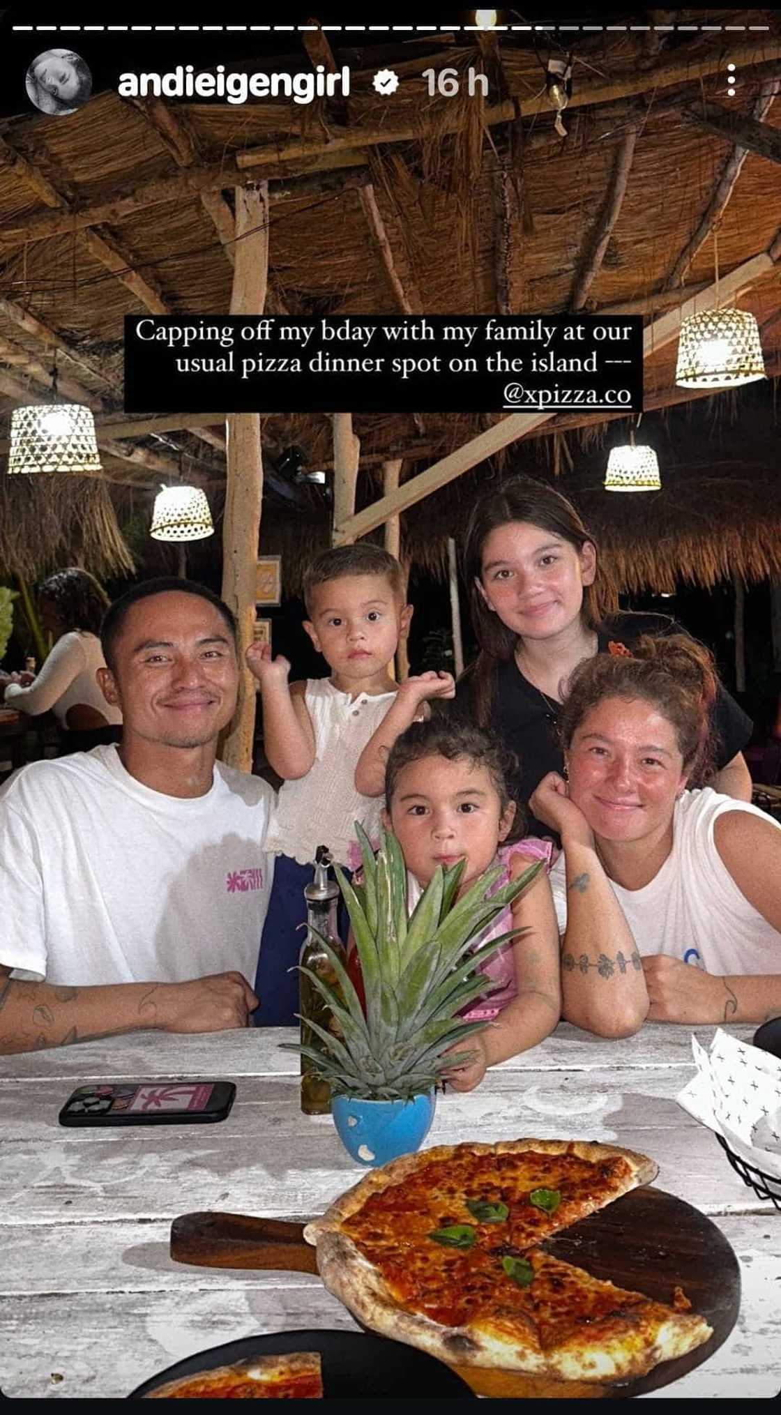 Andi Eigenmann marks birthday with simple celebration Andi Eigenmann marks birthday with simple celebration
