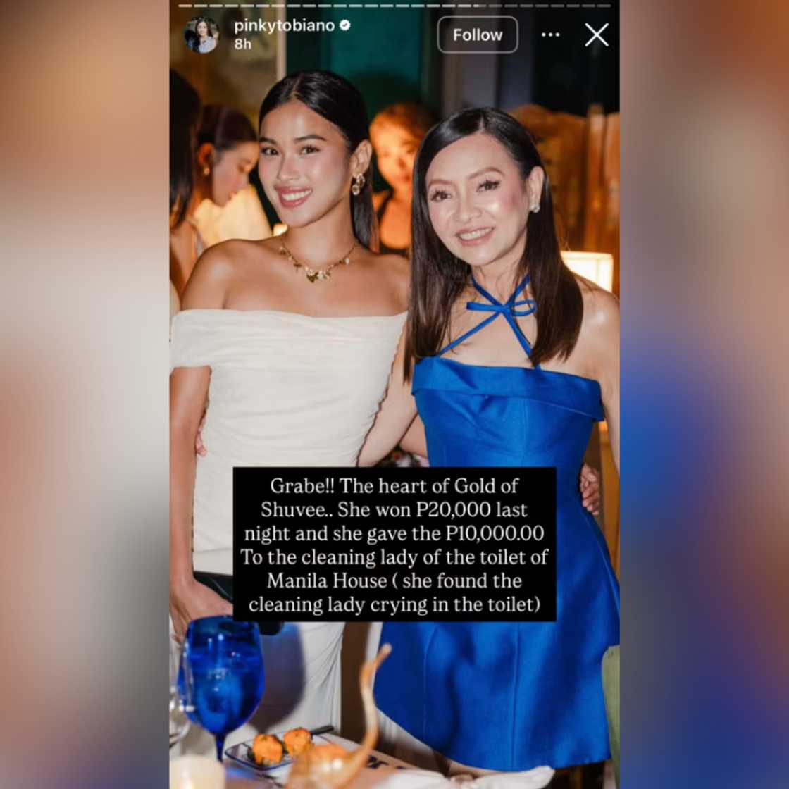 Shuvee Etrata, naging usap-usapan dahil sa ginawa sa isang staff sa restaurant Shuvee Etrata, naging usap-usapan dahil sa ginawa sa isang staff sa restaurant