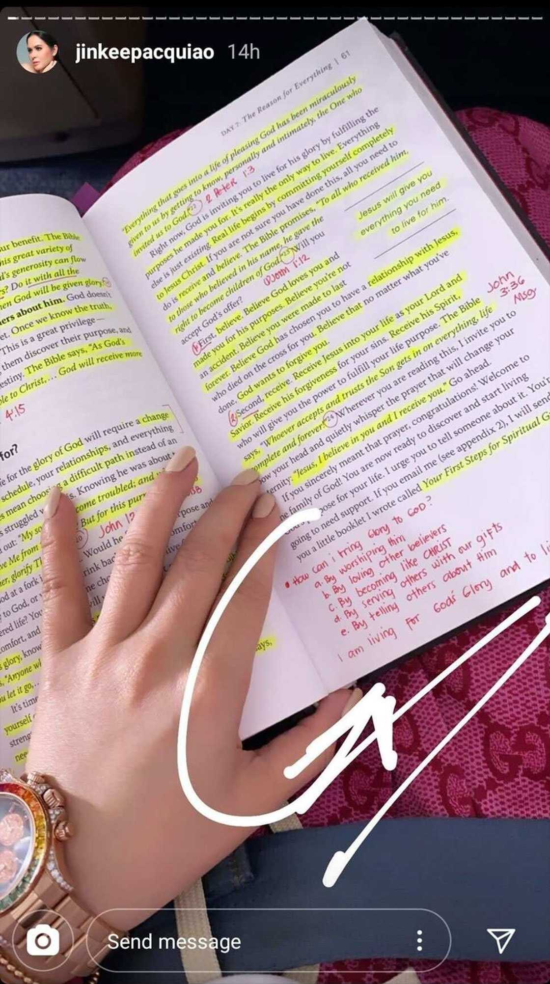 Yayamanin! Jinkee Pacquiao gets spotted wearing her P16.3 million watch Yayamanin! Jinkee Pacquiao gets spotted wearing her P16.3 million watch