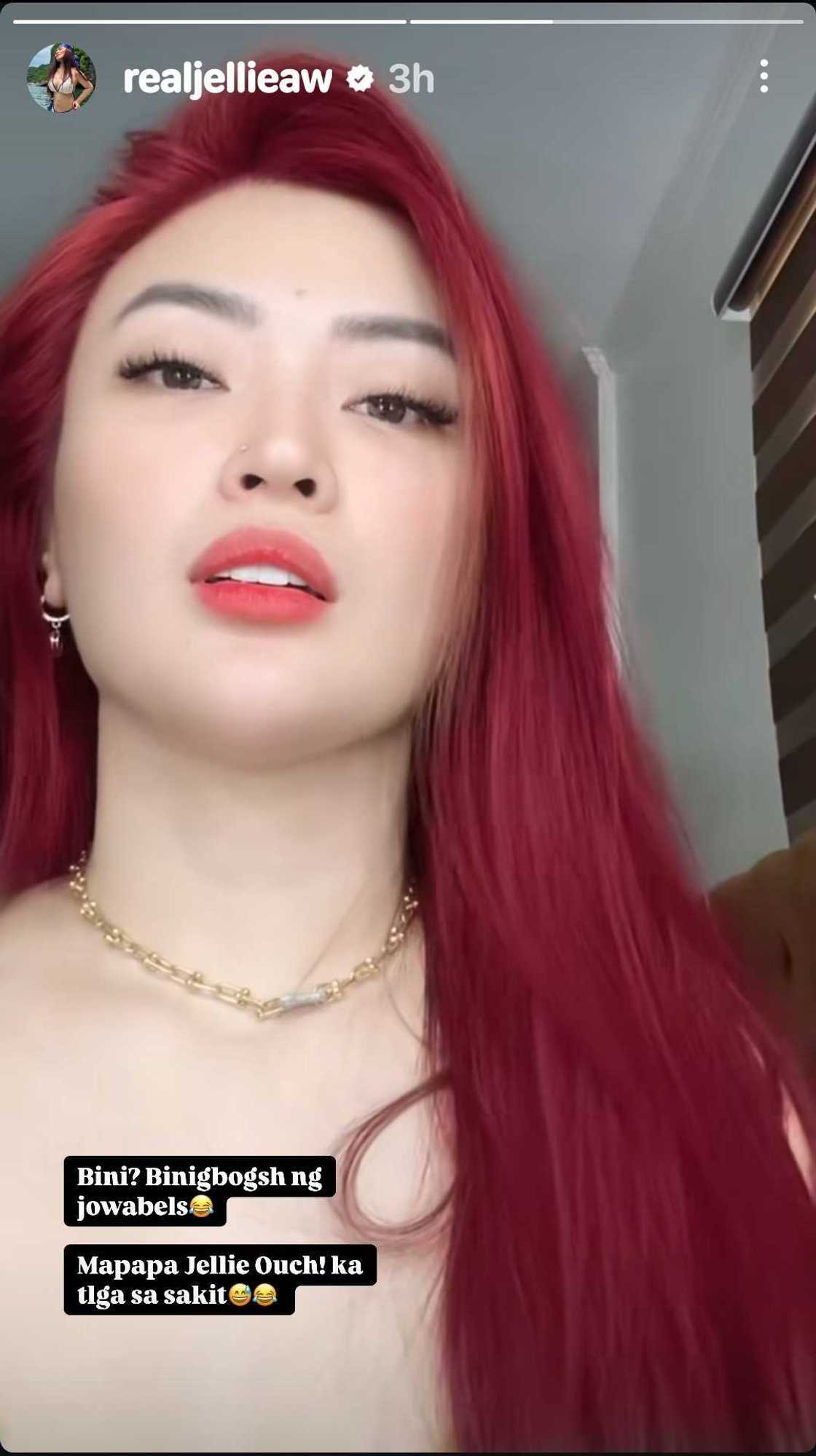 "Binigbogsh" post ni Jellie Aw, umani ng mga mensahe ng pagsuporta "Binigbogsh" post ni Jellie Aw, umani ng mga mensahe ng pagsuporta