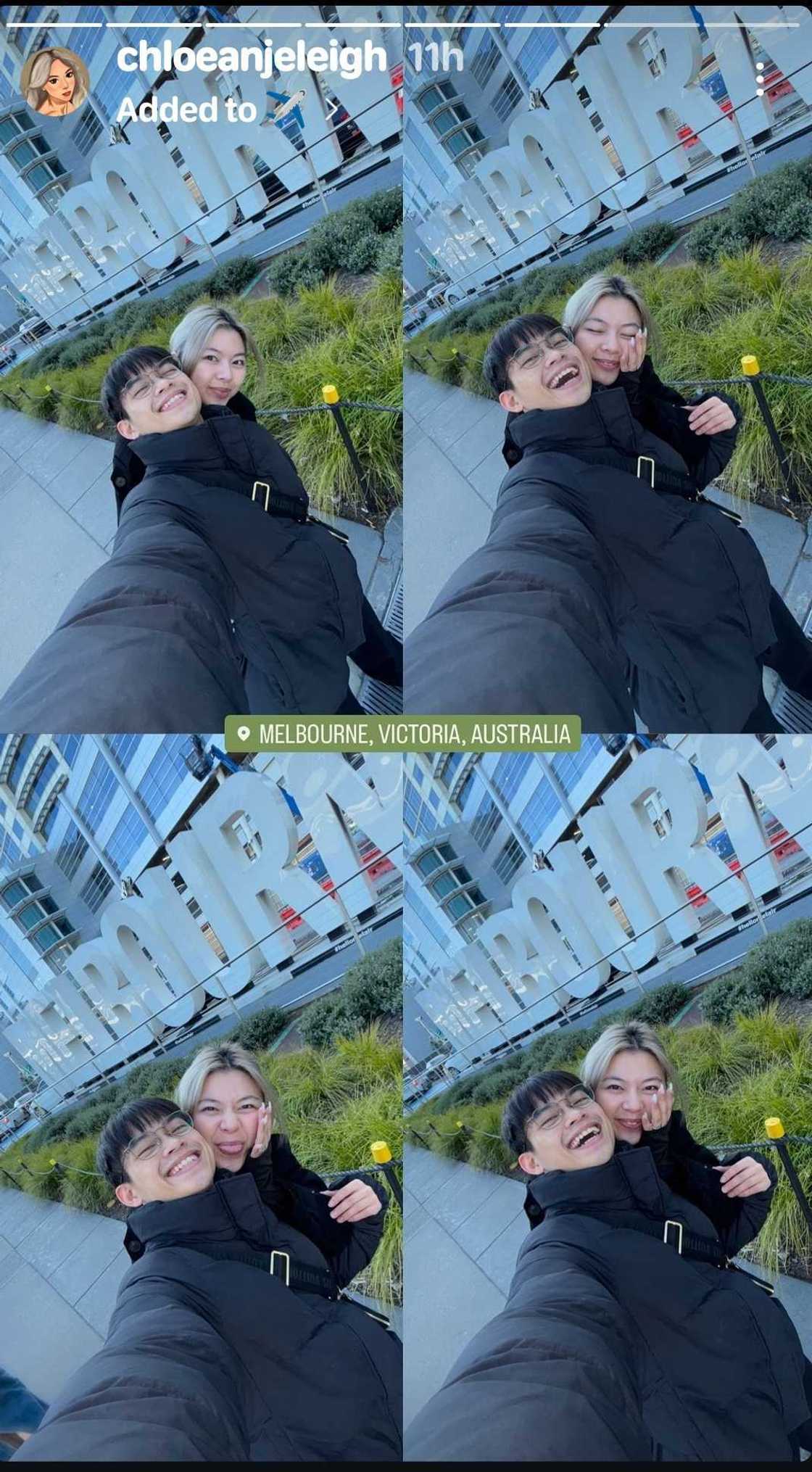 Carlos Yulo at Chloe San Jose, ibinida ang ilang moments nila sa Australia Carlos Yulo at Chloe San Jose, ibinida ang ilang moments nila sa Australia