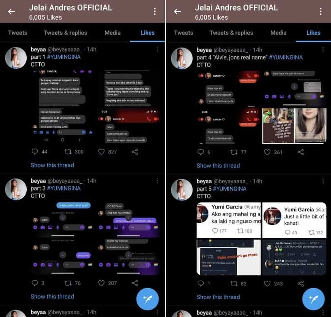 Jelai Andres, nag-react sa mga 'ebidensya' tungkol sa babaeng VIVA artist na sangkot sa isyu Jelai Andres, nag-react sa mga 'ebidensya' tungkol sa babaeng VIVA artist na sangkot sa isyu
