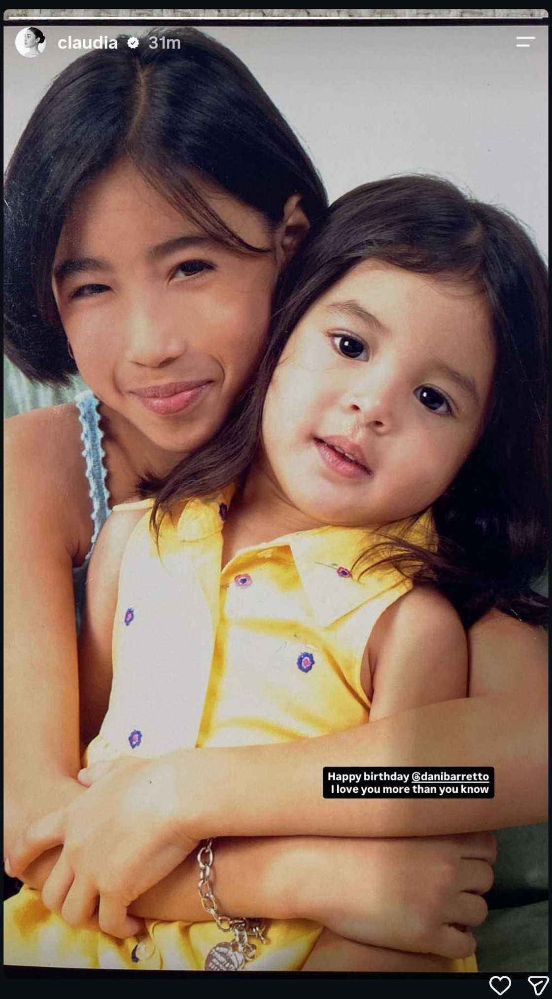 Claudia Barretto, nakakaantig ang mensahe ng pagmamahal para kay Dani sa kaarawan nito