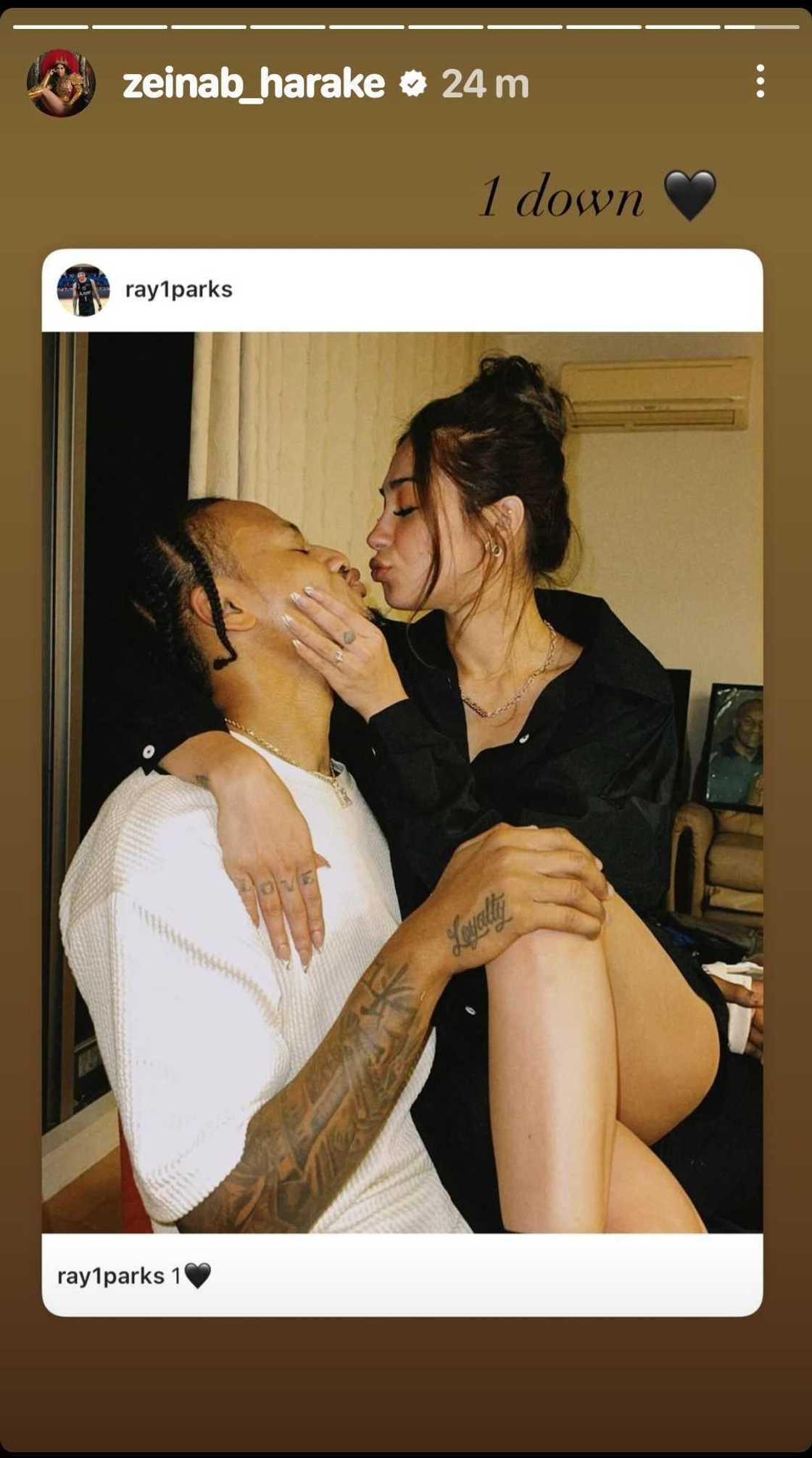 Zeinab Harake, Ray Parks shares sweet posts on their 1st anniversary Zeinab Harake, Ray Parks shares sweet posts on their 1st anniversary