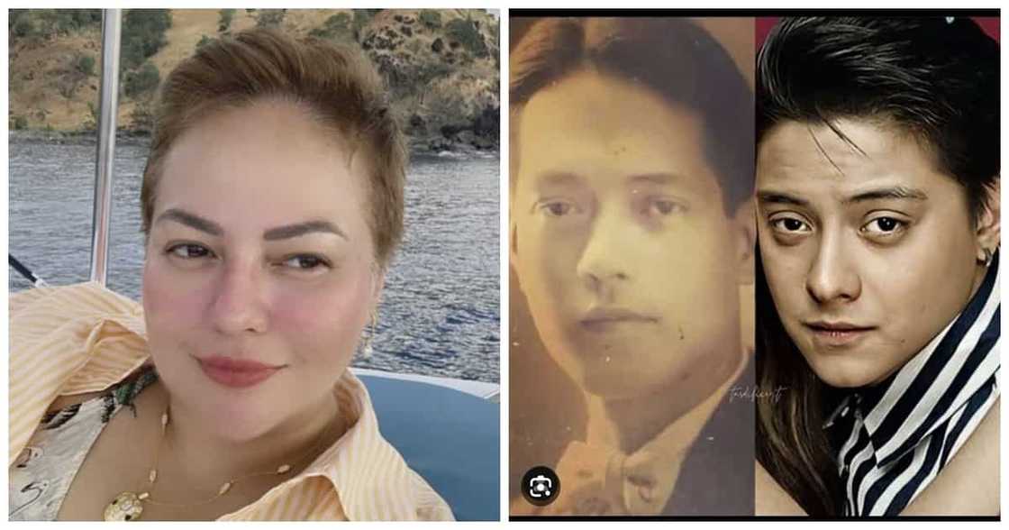 Karla Estrada, ibinida pagkakahawig ni Daniel Padilla sa kanyang great grandfather Karla Estrada, ibinida pagkakahawig ni Daniel Padilla sa kanyang great grandfather