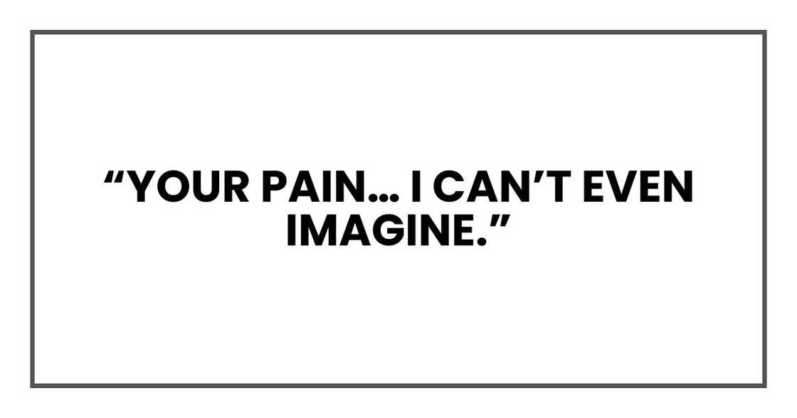 “Your pain… I can’t even imagine. But you’re not alone now. If there’s anything we can do to help, we will.” “Your pain… I can’t even imagine. But you’re not alone now. If there’s anything we can do to help, we will.”