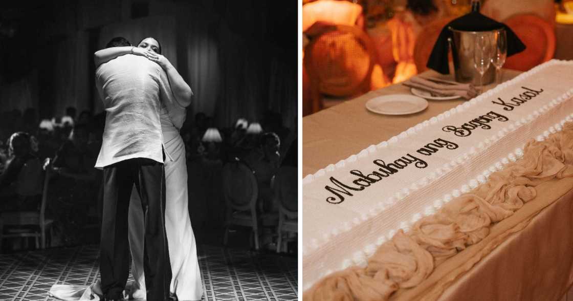 Zanjoe Marudo, may pasilip sa church wedding nila ni Ria Atayde noong Disyembre (Photos: @onlyzanjoemarudo)