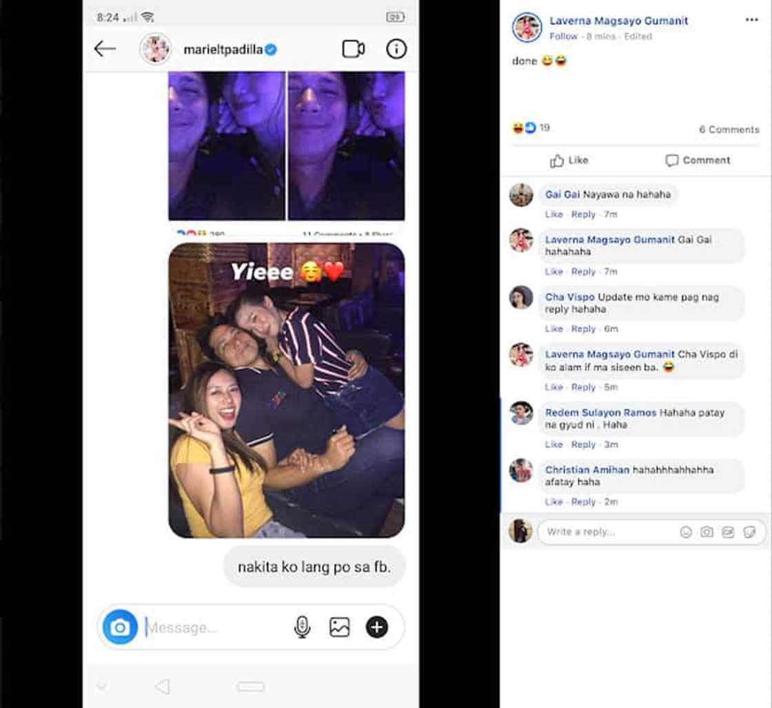 Netizen tags Mariel Padilla with controversial photos of Robin and woman at the bar Netizen tags Mariel Padilla with controversial photos of Robin and woman at the bar