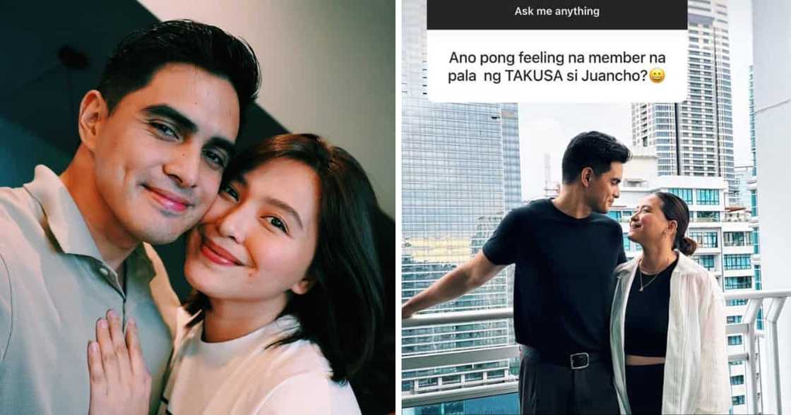 Joyce Pring nang tanungin kung anong feeling na ‘TAKUSA’ si Juancho Triviño: “Hindi totoo” Joyce Pring nang tanungin kung anong feeling na ‘TAKUSA’ si Juancho Triviño: “Hindi totoo”