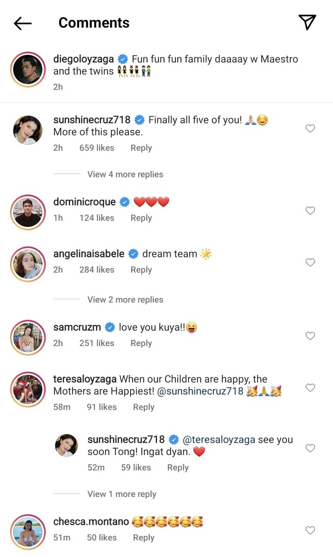 Cesar Montano, muling nakapiling ang mga anak; Sunshine Cruz, nag-react Cesar Montano, muling nakapiling ang mga anak; Sunshine Cruz, nag-react