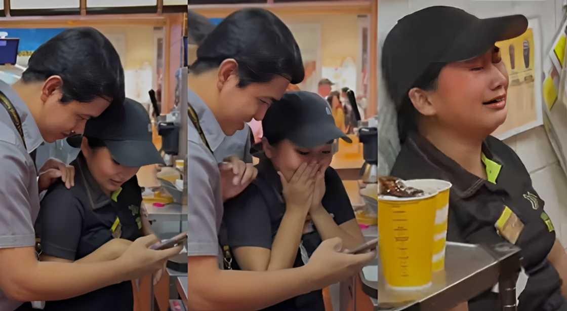 Video ng fast food service crew na nakapasa sa LET, umantig sa mga netizens