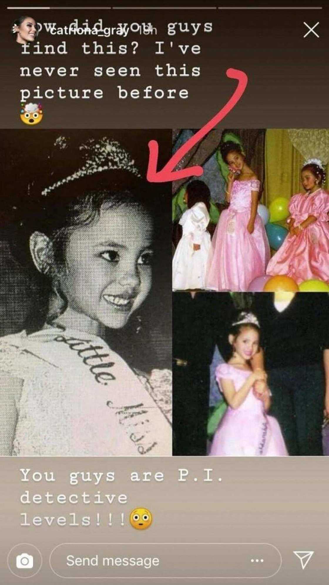 Ang cute! Catriona Gray sumali pala sa "Little Miss Philippines" ng Eat Bulaga noong 1999 Ang cute! Catriona Gray sumali pala sa "Little Miss Philippines" ng Eat Bulaga noong 1999