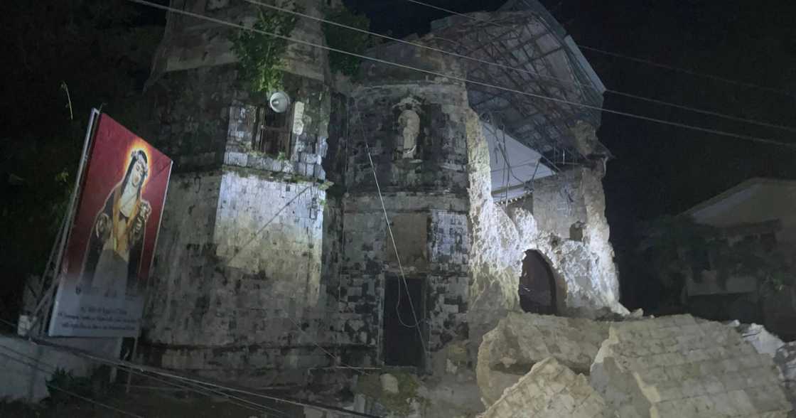 Century-old church suffers heavy damage in Cebu earthquake