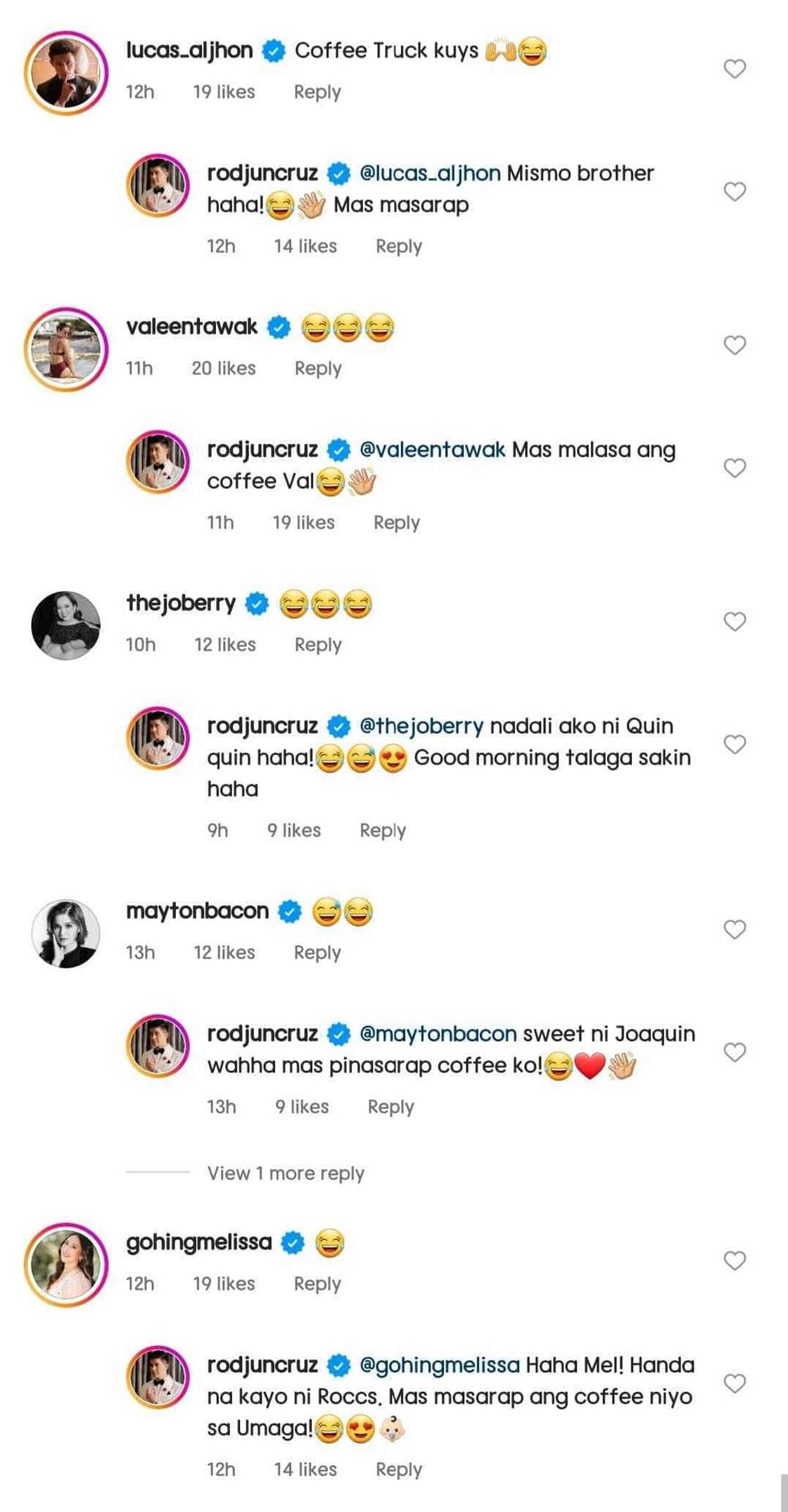 Rodjun Cruz, nagpasalamat kay baby Joaquin dahil sa ginawa nito sa kanyang kape Rodjun Cruz, nagpasalamat kay baby Joaquin dahil sa ginawa nito sa kanyang kape