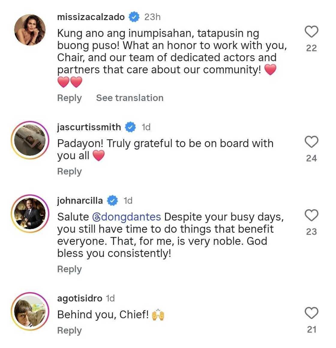 "That, for me, is very noble": Dingdong Dantes, pinuri ng mga kasamahang artista