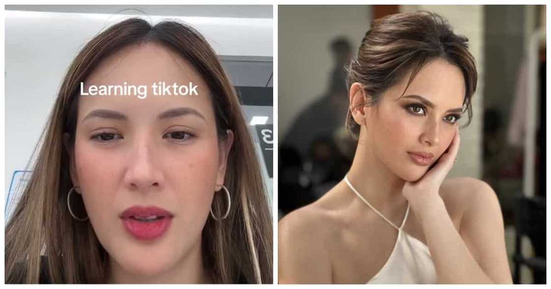 Unang TikTok video ni Ellen Adarna, viral; kinagiliwan ng netizens Unang TikTok video ni Ellen Adarna, viral; kinagiliwan ng netizens