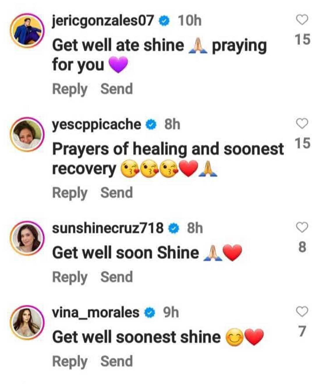 Sunshine Dizon opens up about having bronchitis; celebrities send get-well wishes Sunshine Dizon opens up about having bronchitis; celebrities send get-well wishes
