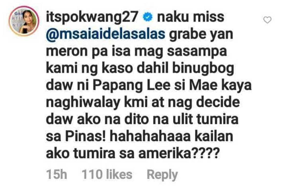 Pokwang, nais kasuhan ang nagkakalat ng fake news na hiwalay na sila ni Lee O'Brian Pokwang, nais kasuhan ang nagkakalat ng fake news na hiwalay na sila ni Lee O'Brian